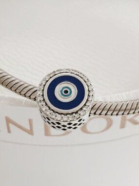 Pandora Evil Eye Double Sided Charm EG792016CZ Canada Excl. Eye of Protection